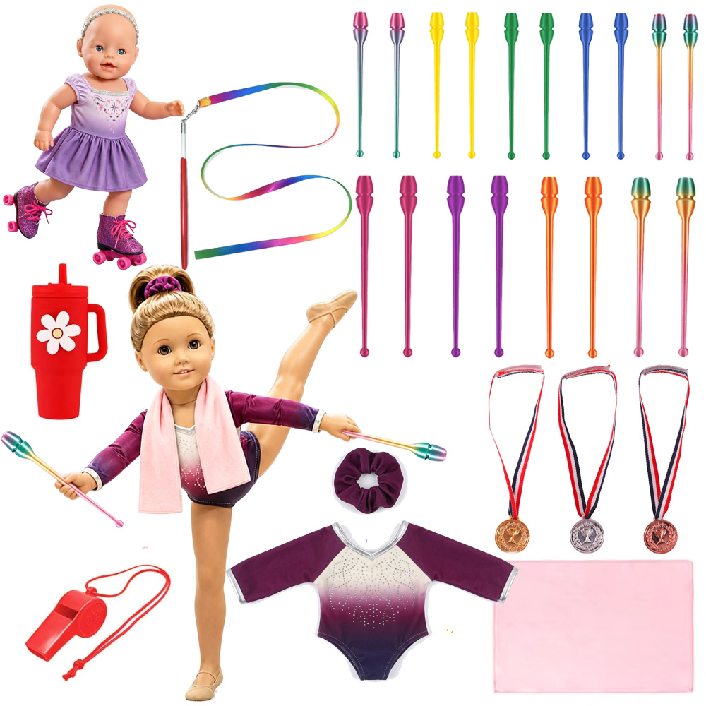 Sports Equipment 3 Year Old - Doll Clothes Dance Costume Gymnastics Uniform