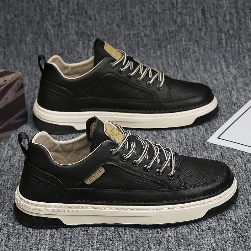 Sports Equipment Brand - Fashion Casual Leather Shoes for Men