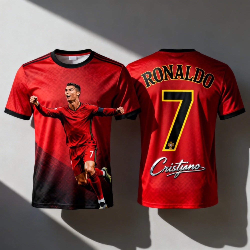 Sports Equipment For Kindergarten - 3D Printed Ronaldo Sports Men's Women's