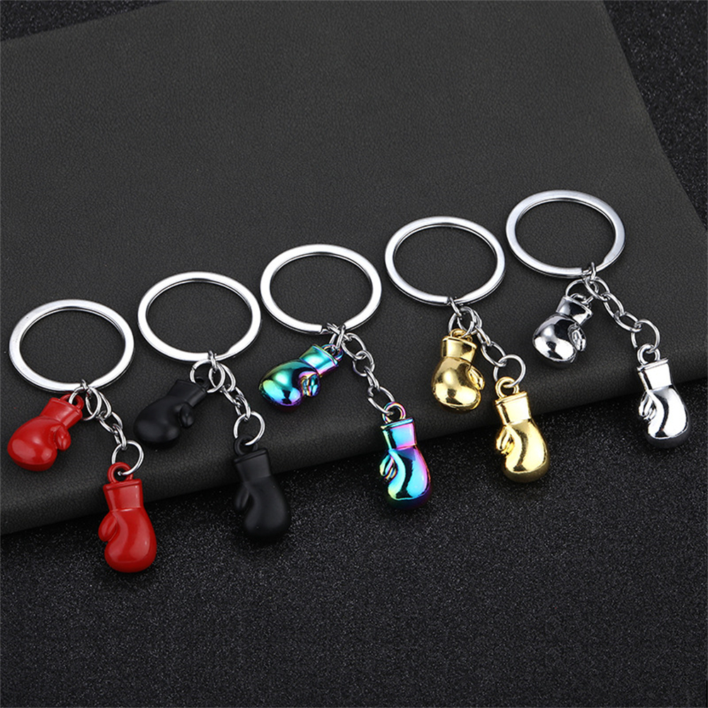 Boxing Glove Set - Unique Boxing Gloves Keychain Creative Simulation