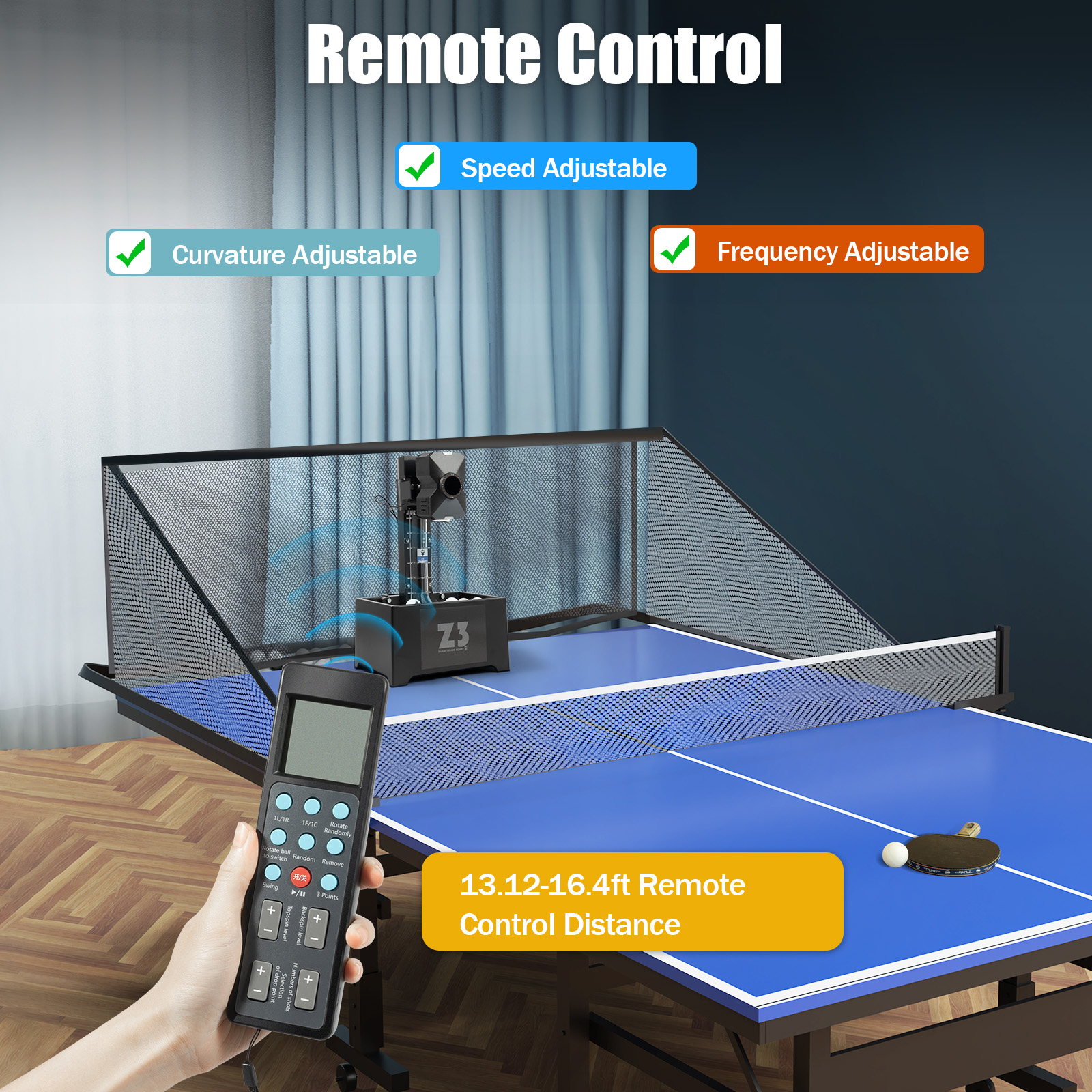 Table Tennis Robot with Net&10 - Ping Pong Ball Set recensie en prijs