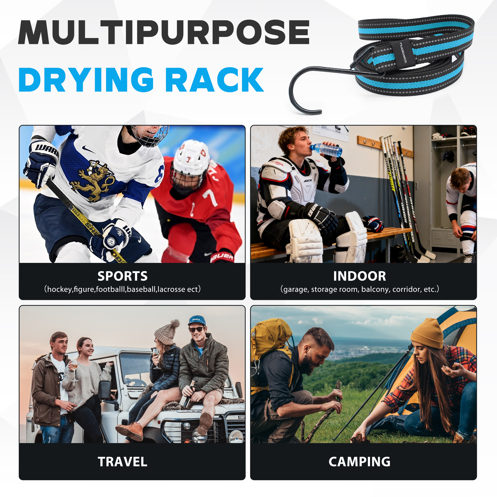 Baseball Gear Hook Hanger Hock - Sports Equipment Drying Rack recensie en prijs