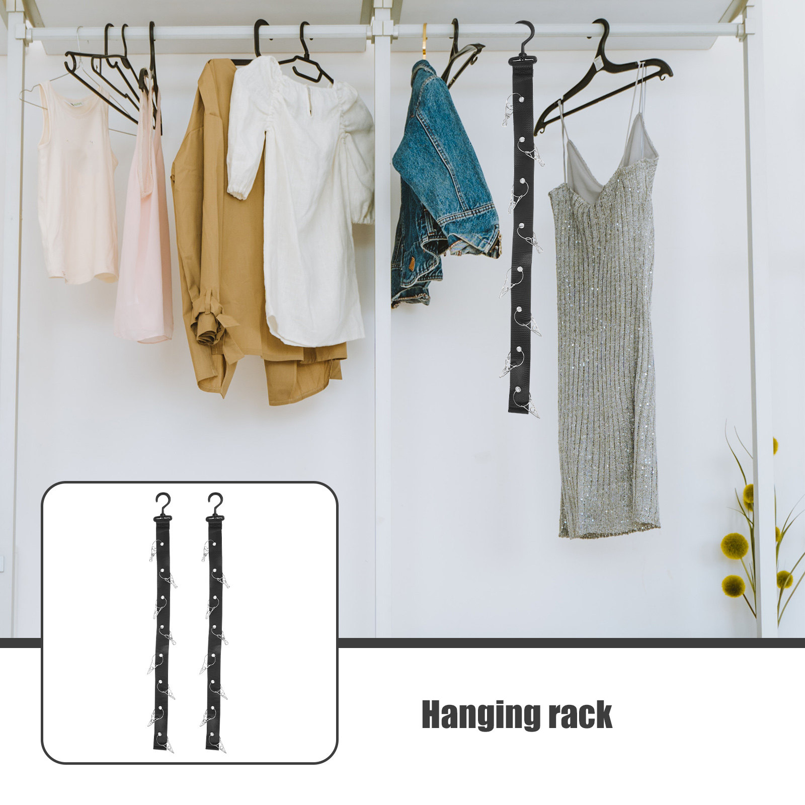 2Pcs Hanging Drying Rack Porta - Sports Equipment Drying Rack recensie en prijs