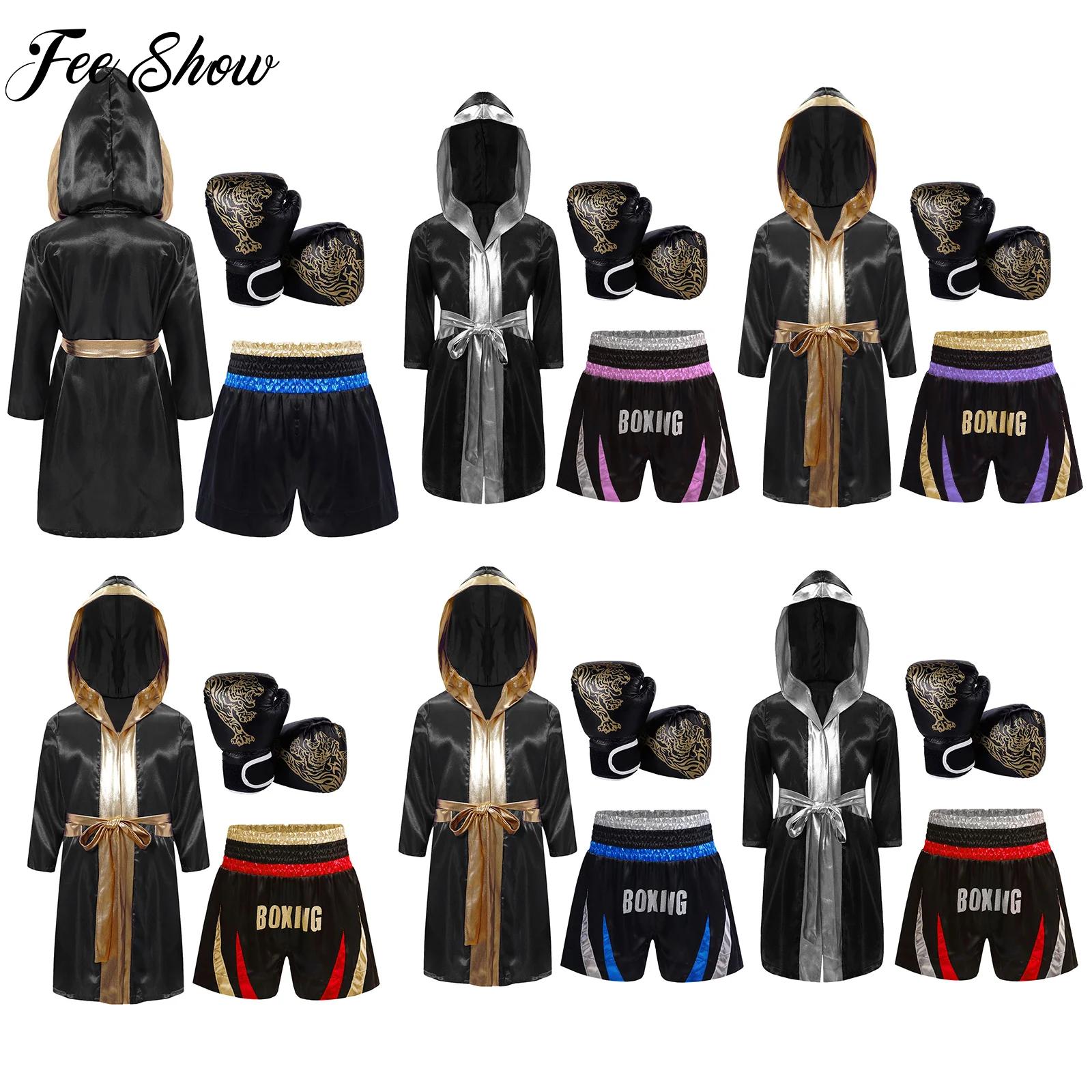 Kids Boys Girls Boxing Robe Tr - Boxing Glove Set recensie en prijs