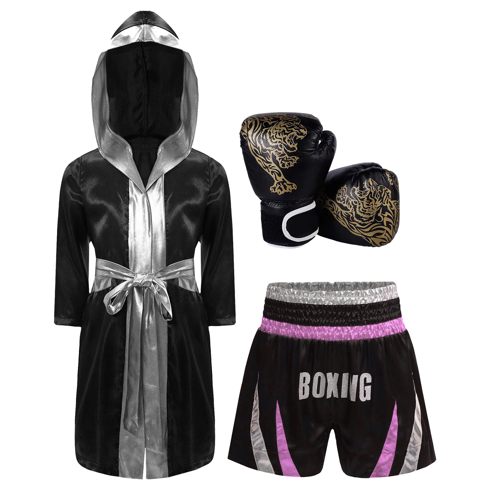 Kids Boys Girls Boxing Robe Tr - Boxing Glove Set recensie en prijs