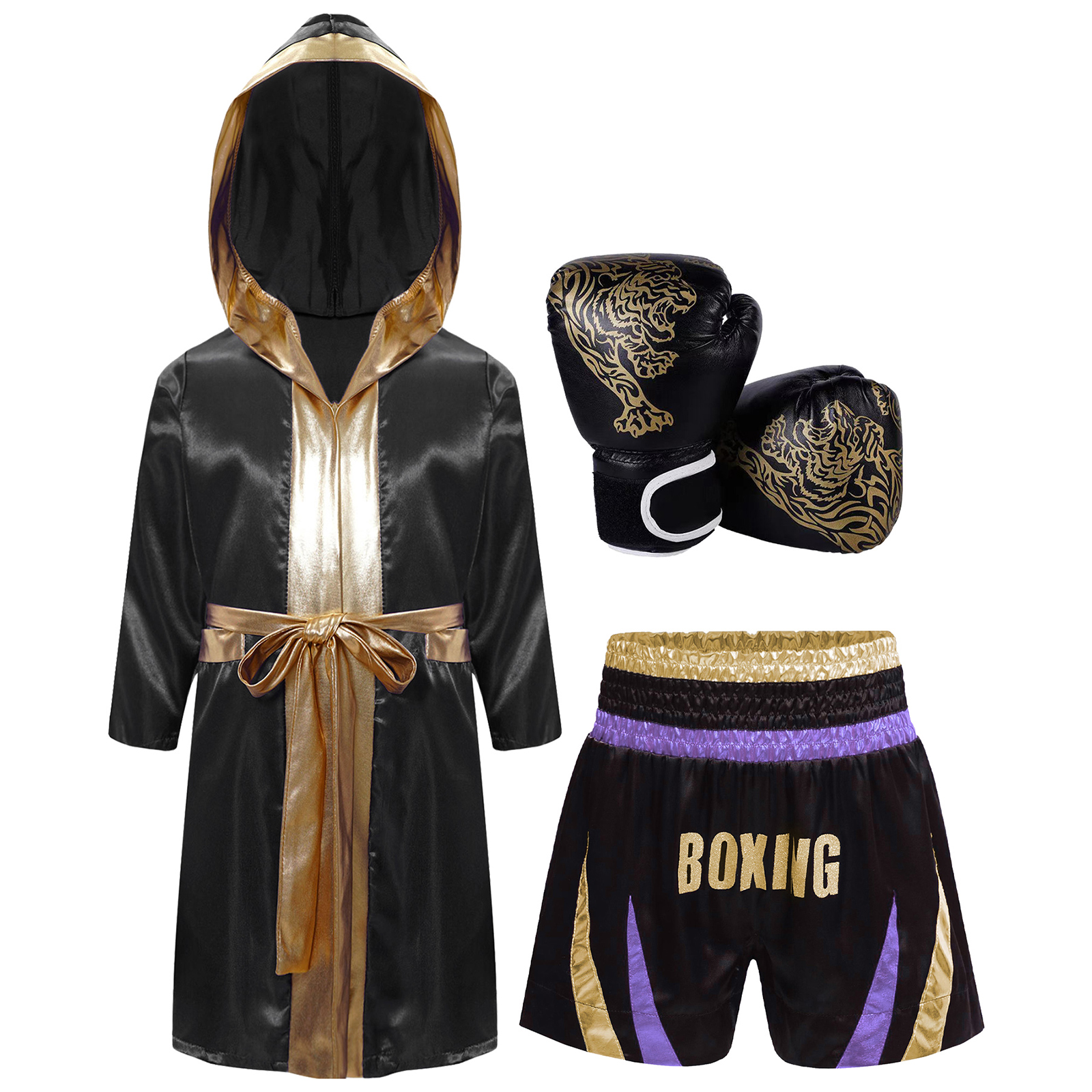 Kids Boys Girls Boxing Robe Tr - Boxing Glove Set recensie en prijs