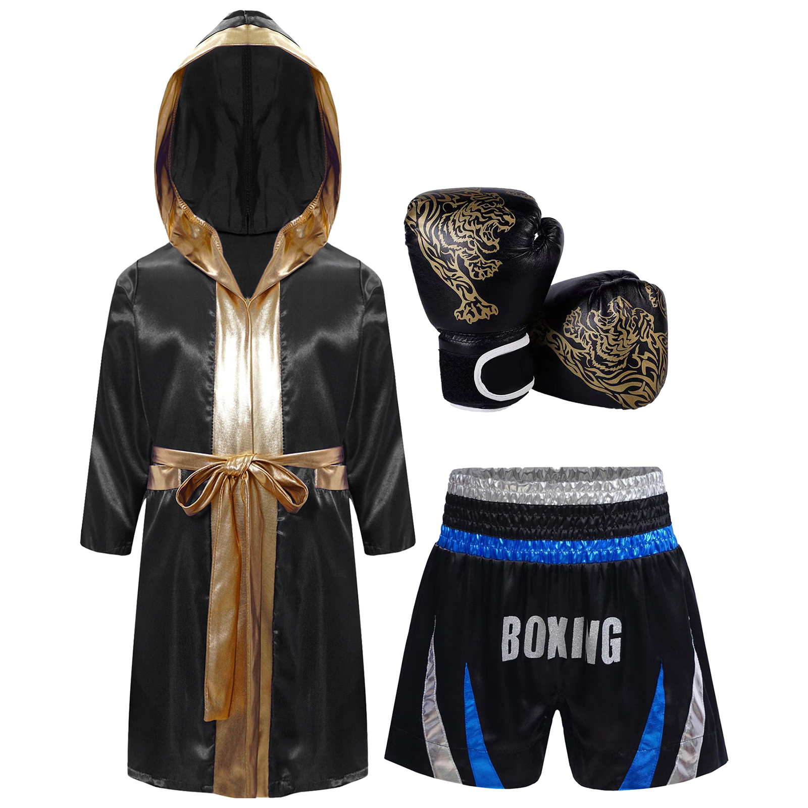 Kids Boys Girls Boxing Robe Tr - Boxing Glove Set recensie en prijs