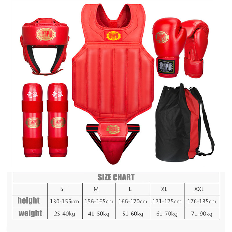 Gingpai 6 Pieces Set Martial A - Boxing Glove Set recensie en prijs