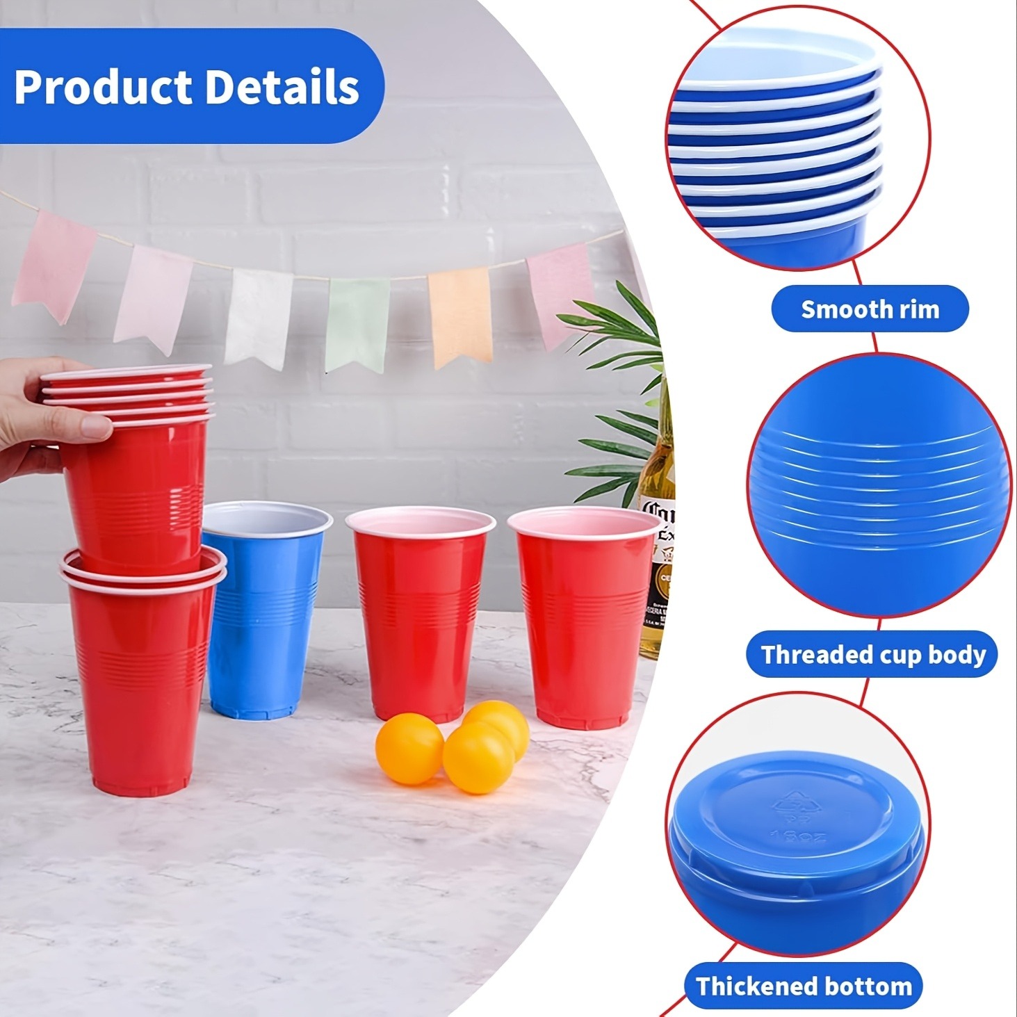 Beer Pong Game Set & Party Cup - Ping Pong Ball Set recensie en prijs