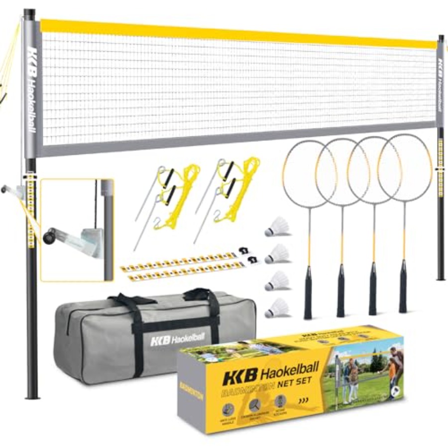 Backyard outdoor badminton set - Badminton Racket Carbon recensie en prijs