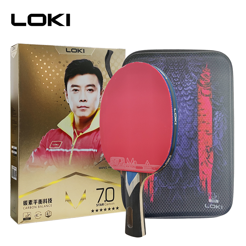 Loki 7 Star Table Tennis Racke - Badminton Racket Carbon recensie en prijs