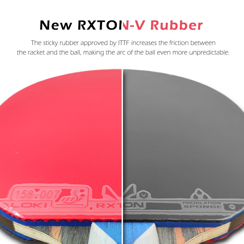 Loki 7 Star Table Tennis Racke - Badminton Racket Carbon recensie en prijs