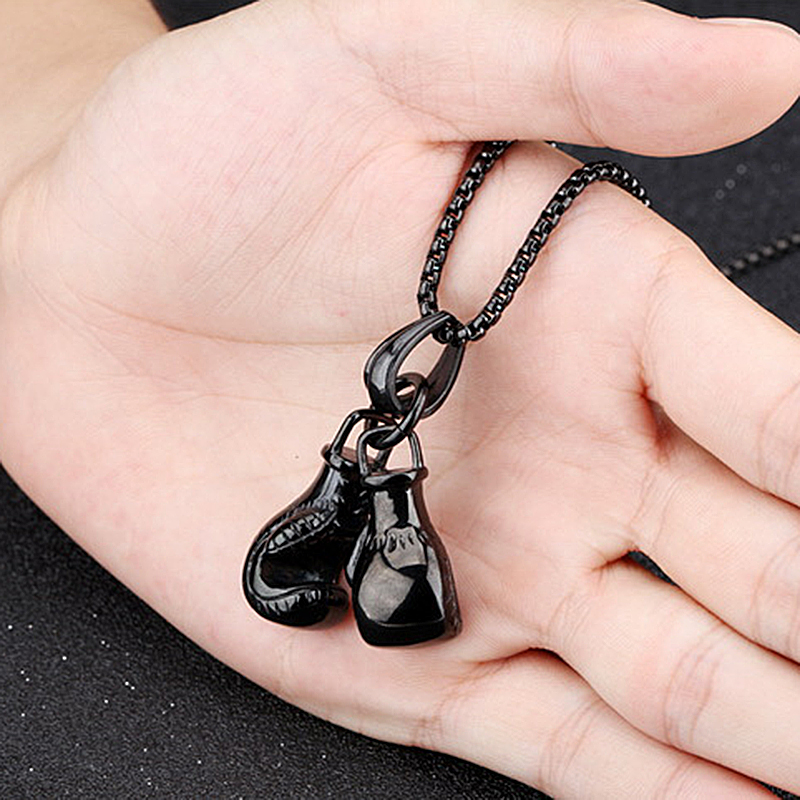 Vintage Boxing Gloves Pendant  - Boxing Glove Set recensie en prijs