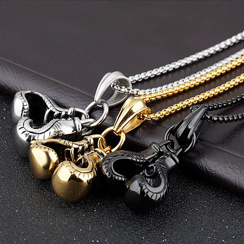 Vintage Boxing Gloves Pendant  - Boxing Glove Set recensie en prijs