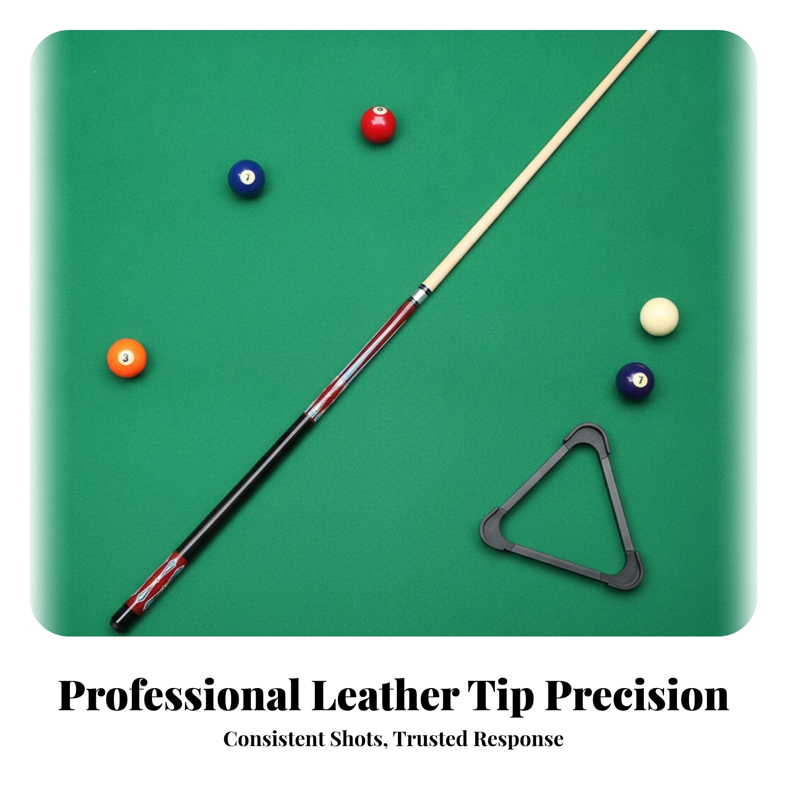 Two-Piece Pool Cue 12.5 Mm Tip - Sports Equipment Game recensie en prijs