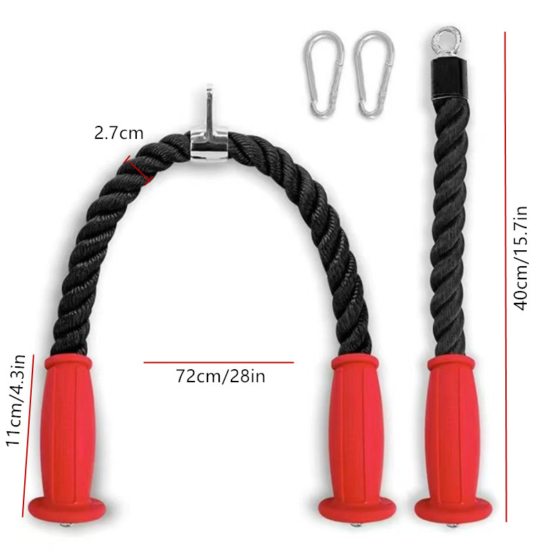 Ergonomic Tricep Ropes Non-Sli - Sports Equipment Online recensie en prijs