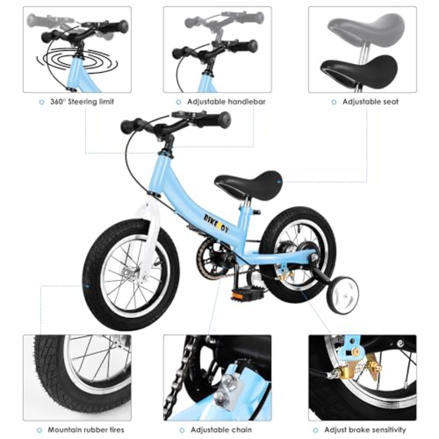 Balance Bike 2 in 1,The Dual U - Balance Bike Kids recensie en prijs