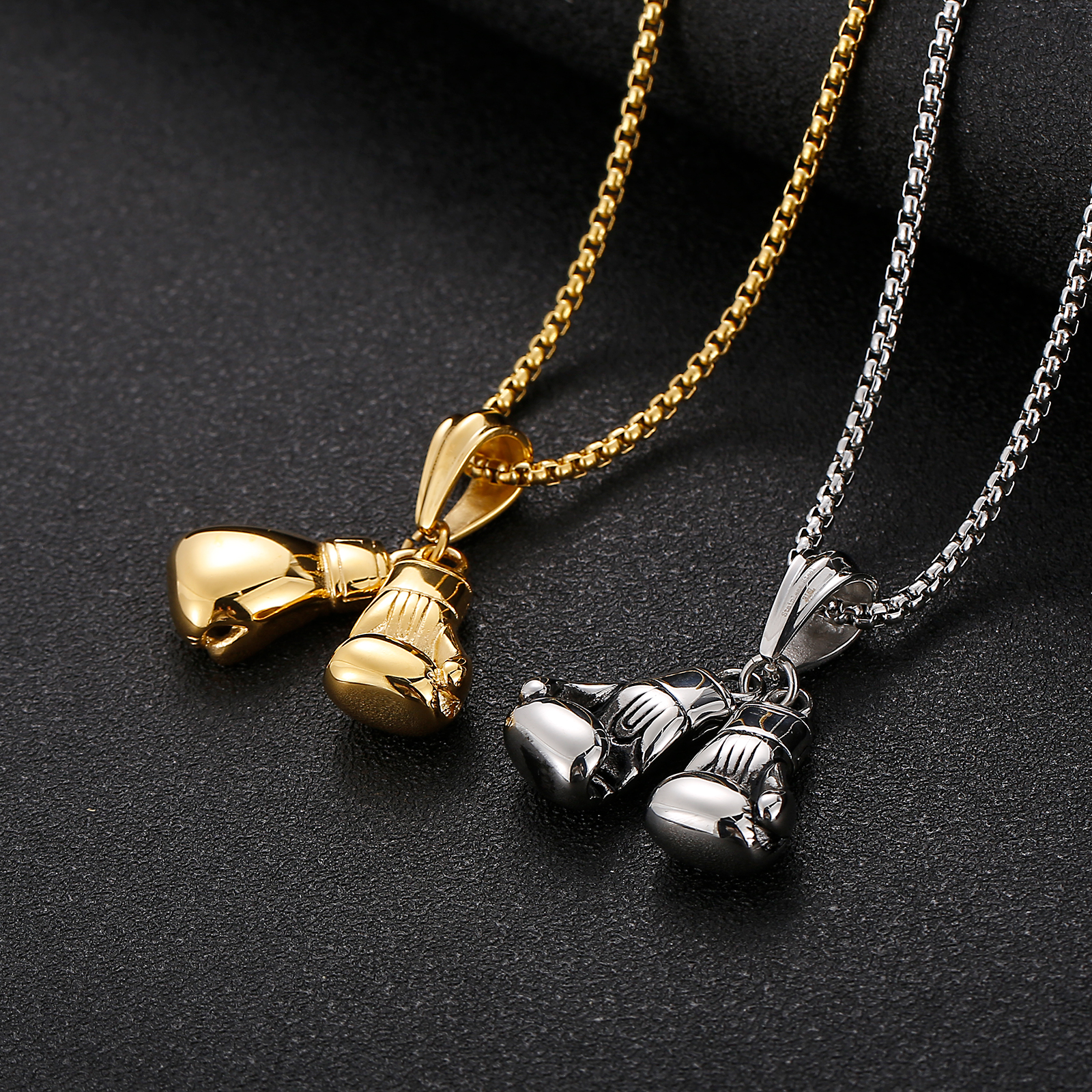 Boxing Glove Pendant Necklace  - Boxing Glove Set recensie en prijs