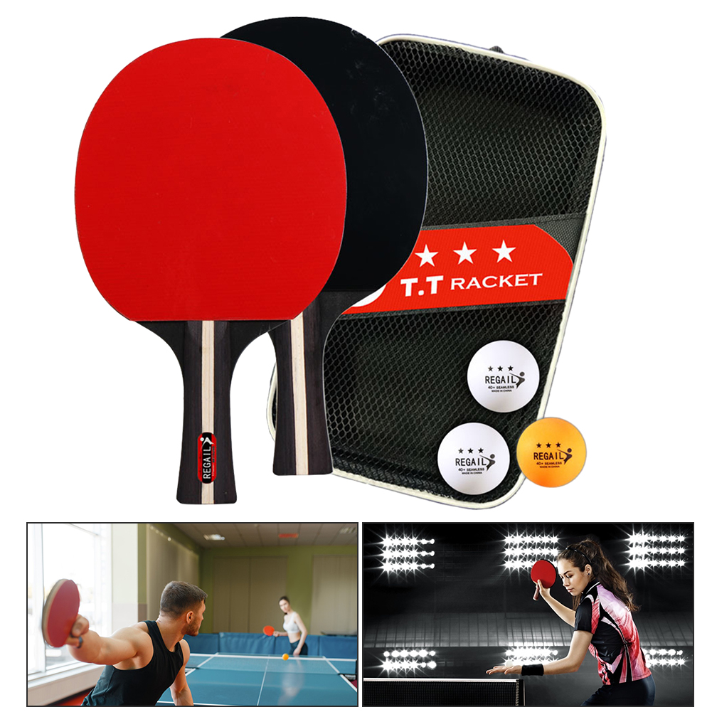 Table Tennis Racket 2 Rackets  - Ping Pong Ball Set recensie en prijs