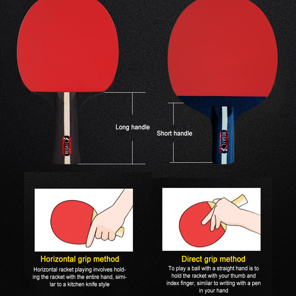 Table Tennis Racket 2 Rackets  - Ping Pong Ball Set recensie en prijs