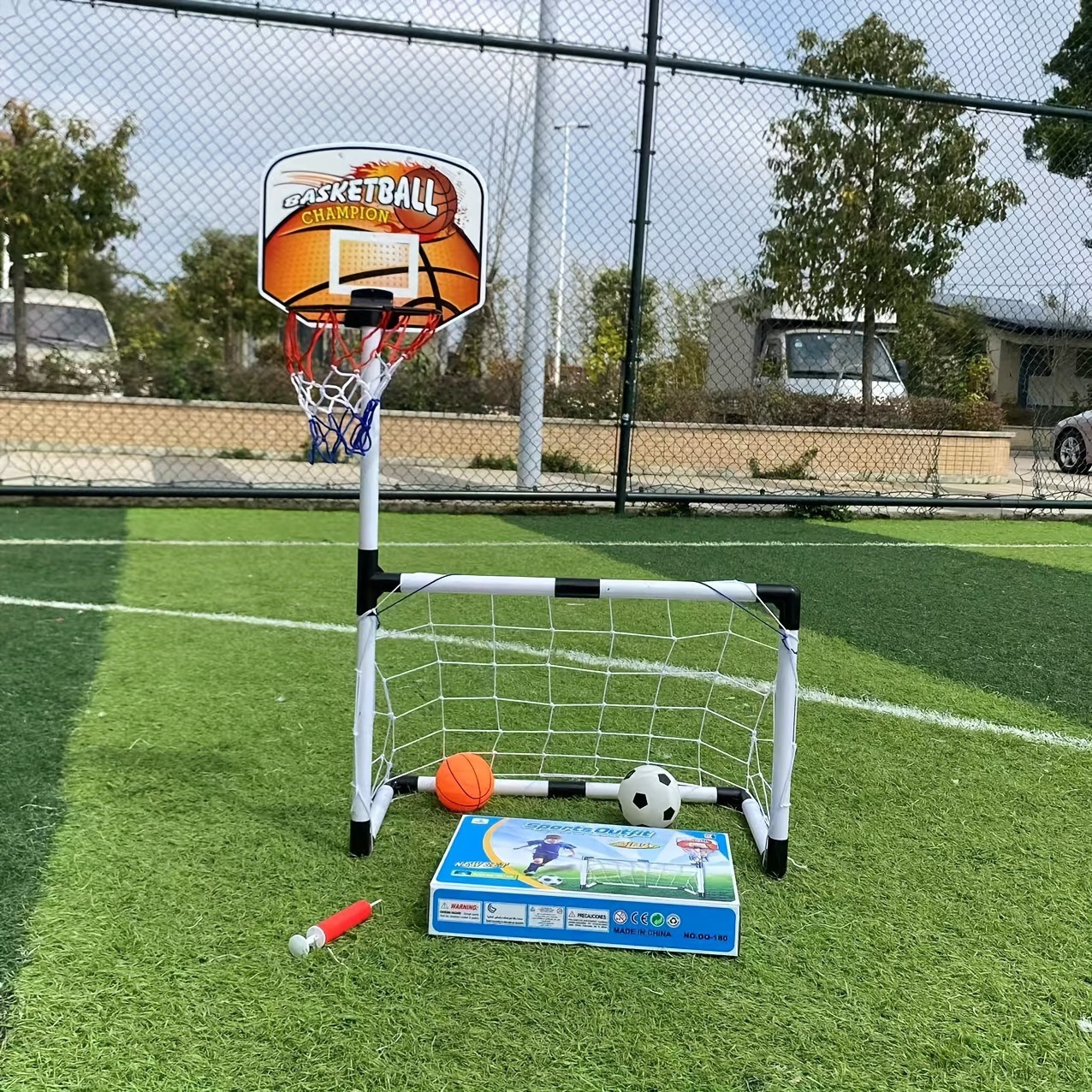 Large 2-in-1 Portable Plastic  - Sports Equipment 3 Year Old recensie en prijs