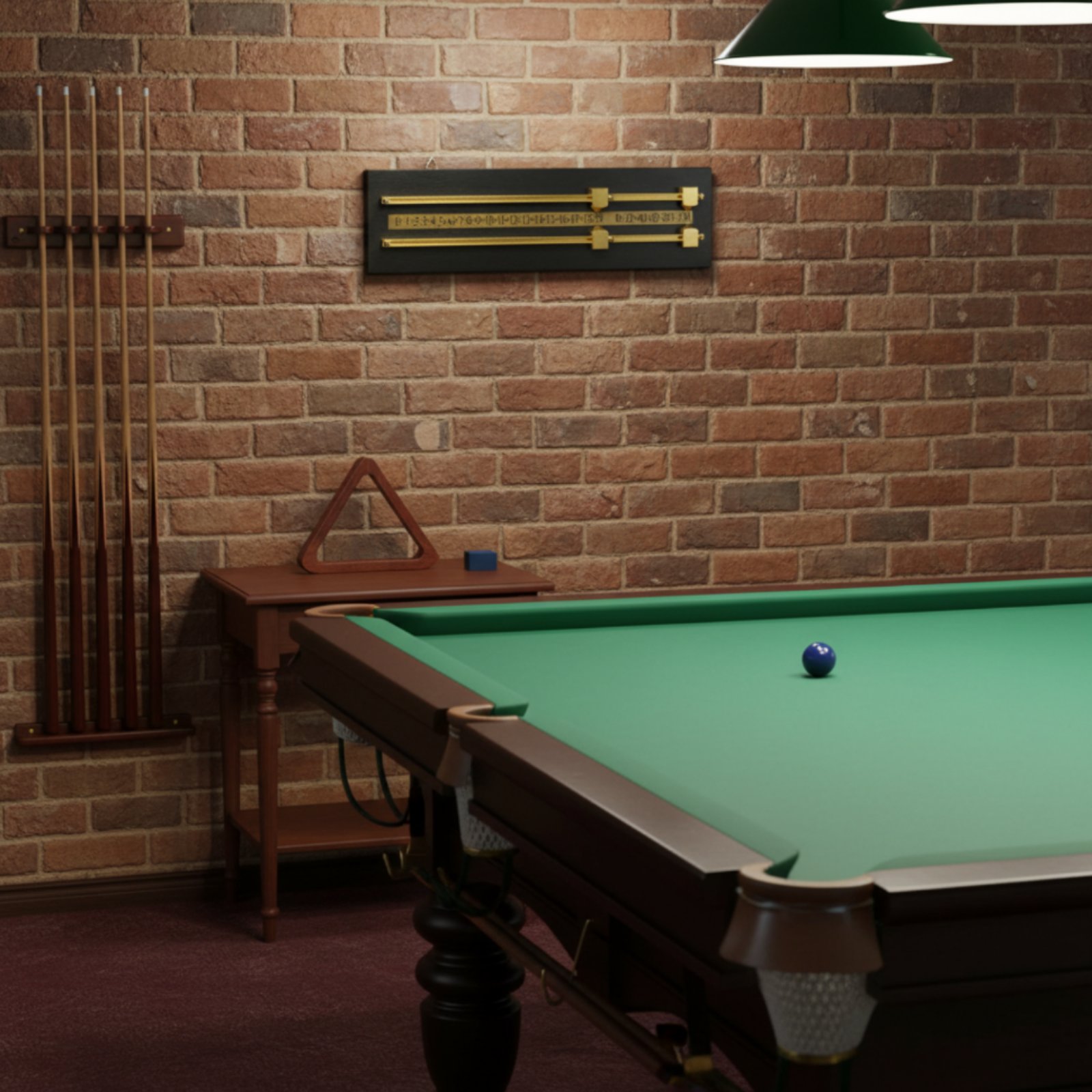 Wooden Billiard Scoreboard Cle - Sports Equipment Game recensie en prijs