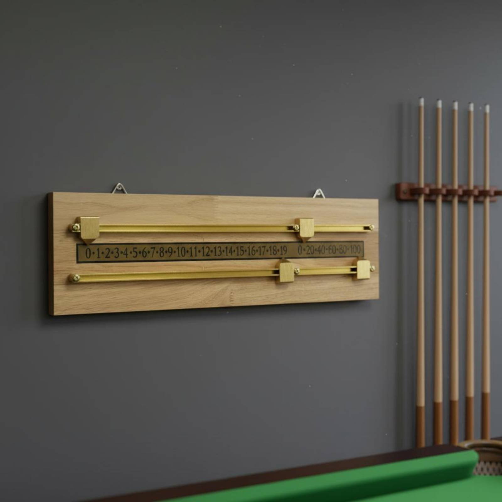 Wooden Billiard Scoreboard Cle - Sports Equipment Game recensie en prijs
