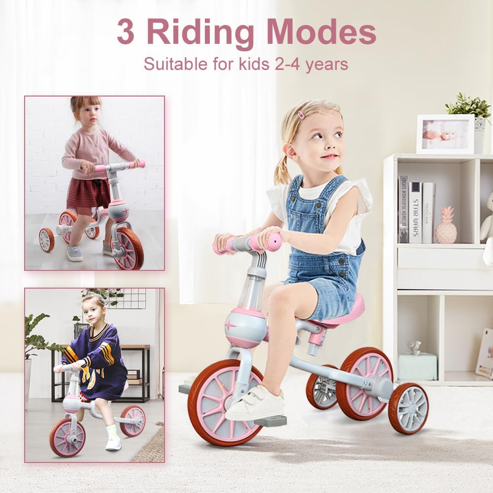 3 in 1 Toddler Bike for 2-4 Ye - Balance Bike Kids recensie en prijs
