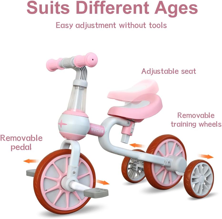3 in 1 Toddler Bike for 2-4 Ye - Balance Bike Kids recensie en prijs
