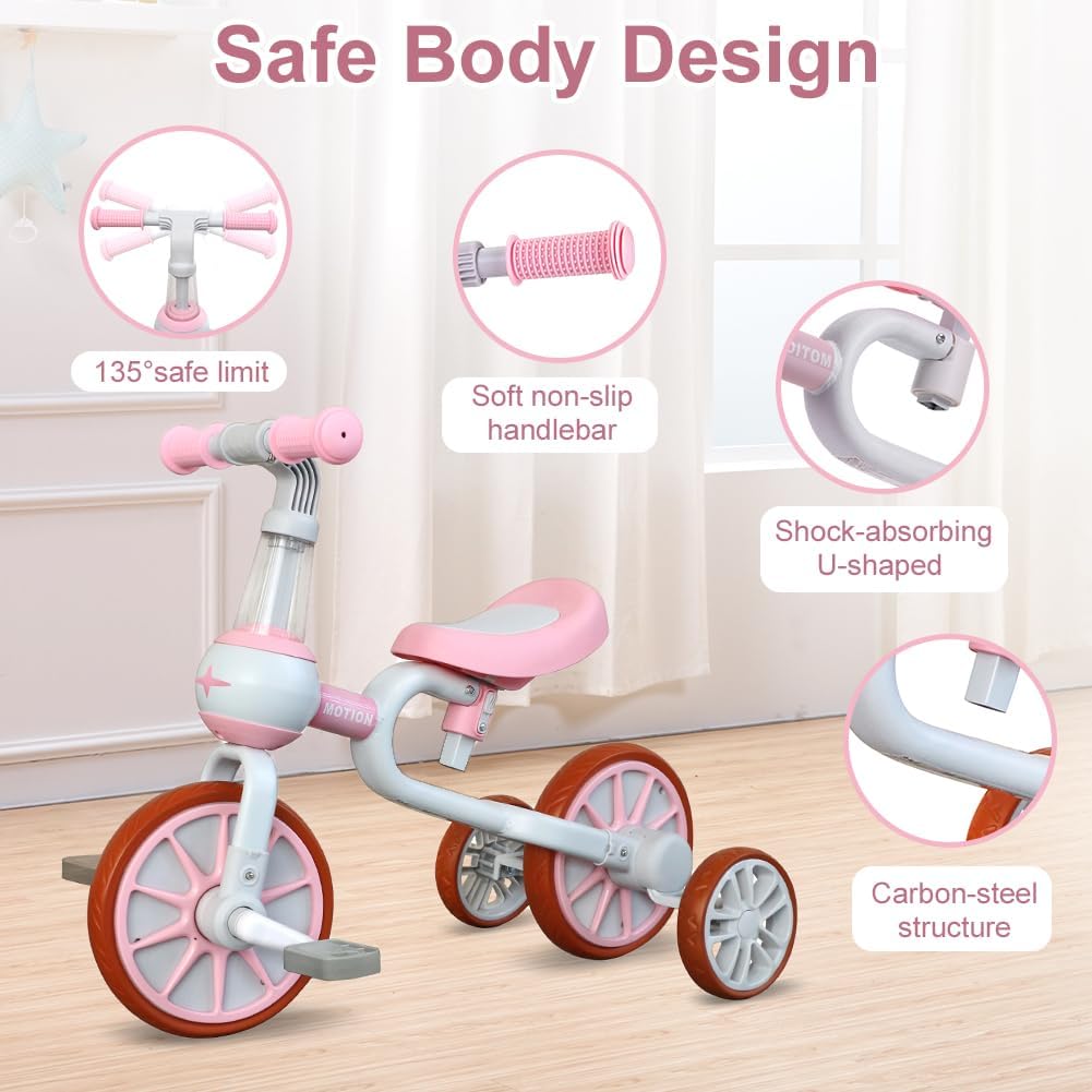 3 in 1 Toddler Bike for 2-4 Ye - Balance Bike Kids recensie en prijs