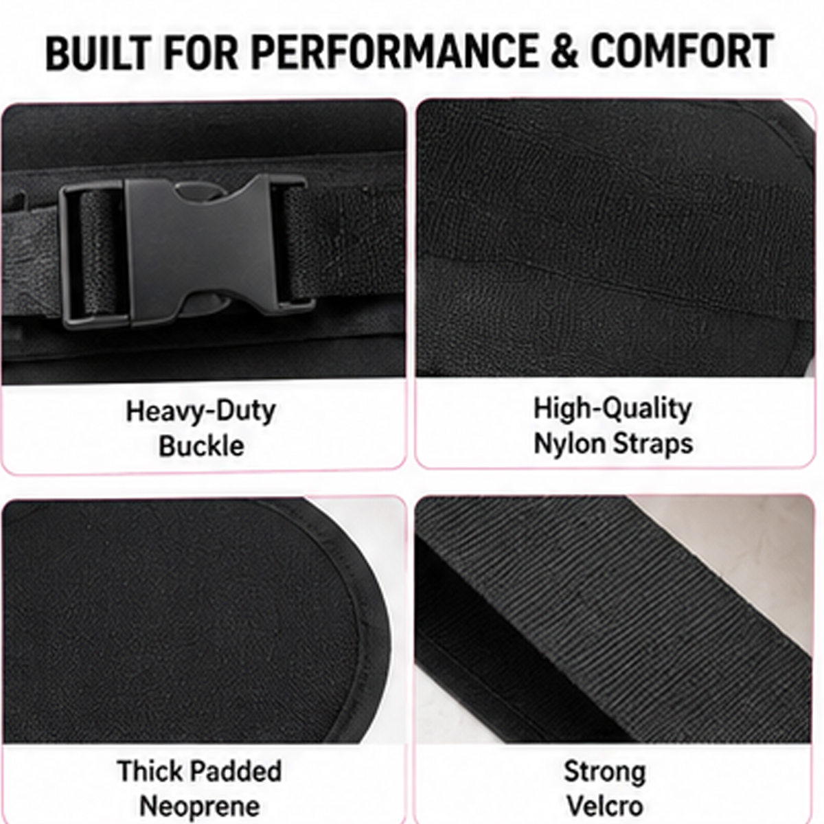 Heavy Duty Nylon Hip Thrust Be - Sports Equipment Online recensie en prijs
