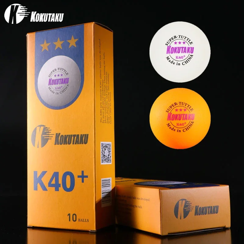 Clearance Kokutaku K40+ 3-Star - Ping Pong Ball Set recensie en prijs