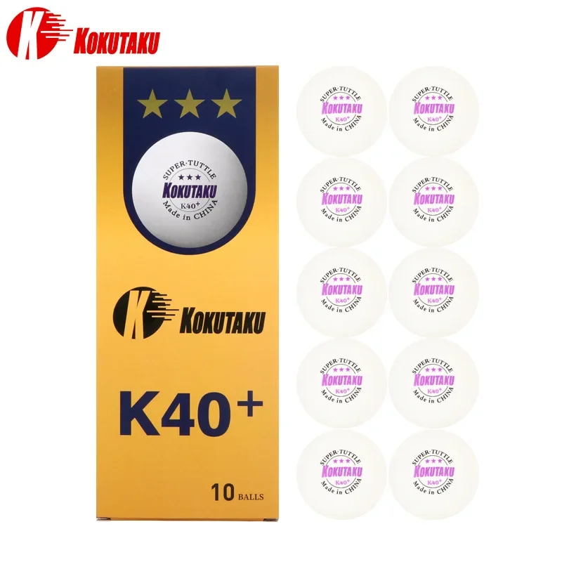 Clearance Kokutaku K40+ 3-Star - Ping Pong Ball Set recensie en prijs