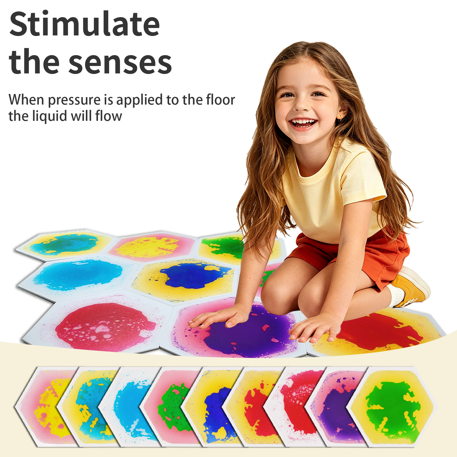 Thickened Hexagon Flowing Liqu - Sports Equipment 3 Year Old recensie en prijs