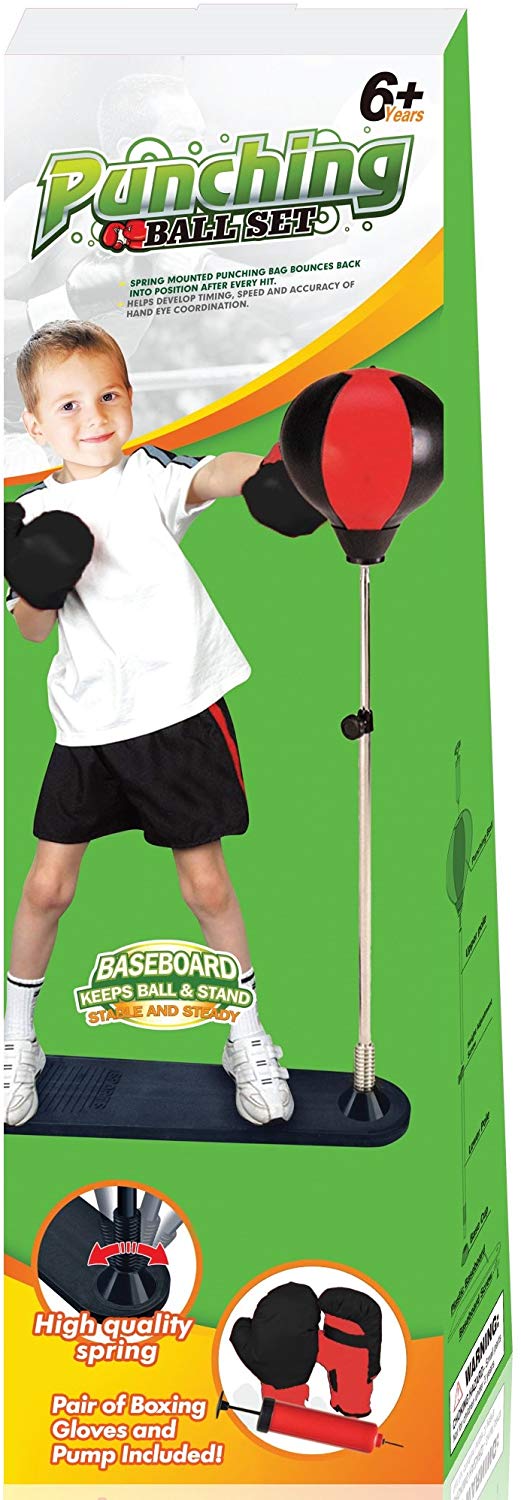 PlayWorld Boxing Punching Bag  - Boxing Glove Set recensie en prijs