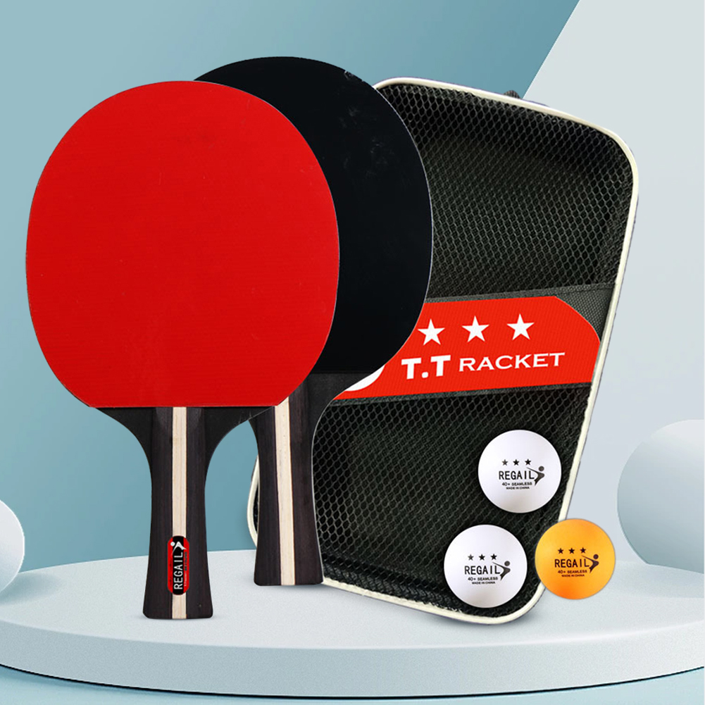 Table Tennis Racket 2 Rackets  - Ping Pong Ball Set recensie en prijs