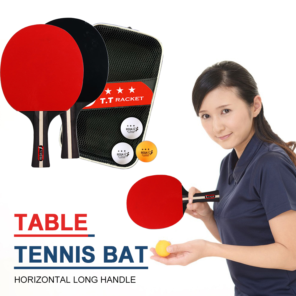 Table Tennis Racket 2 Rackets  - Ping Pong Ball Set recensie en prijs