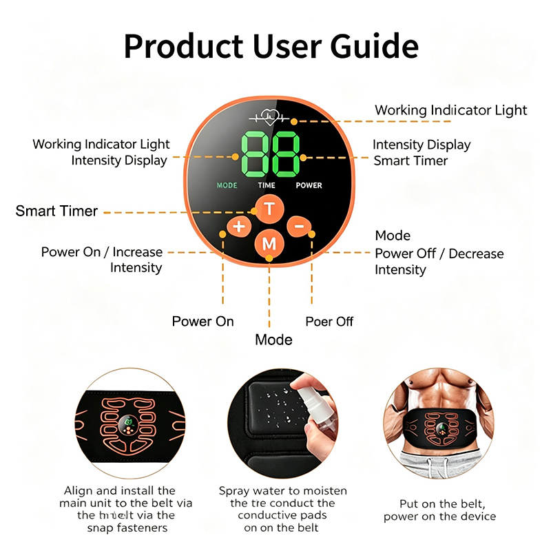 Abdominal Toning Belt Smart Ab - Sports Equipment Online recensie en prijs
