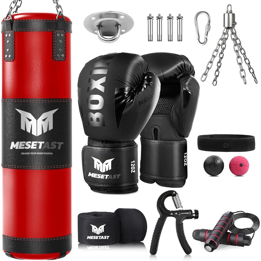 4ft Heavy Punching Bag Set for - Boxing Glove Set recensie en prijs