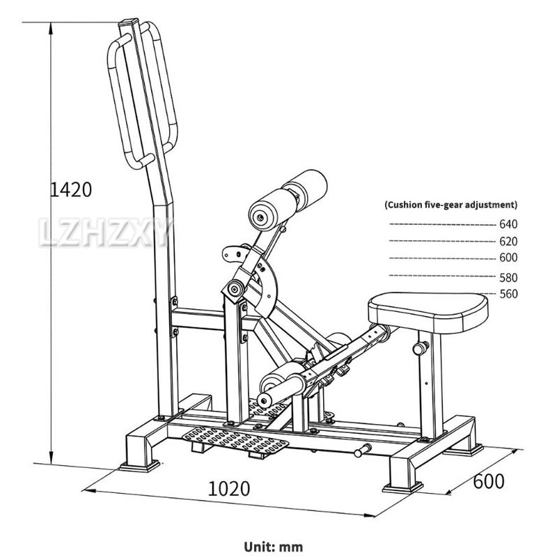 Hip trainer Squatting apparatu - Sports Equipment Online recensie en prijs