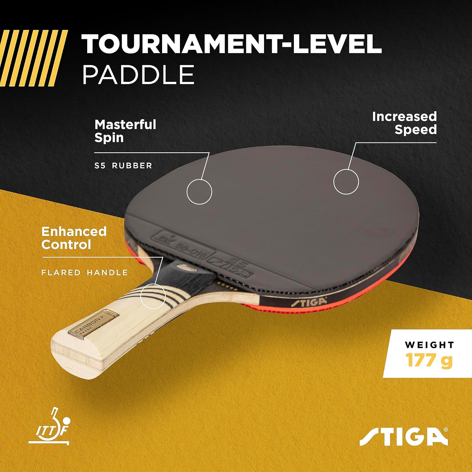Pro Carbon Fiber Ping Pong Pad - Ping Pong Ball Set recensie en prijs