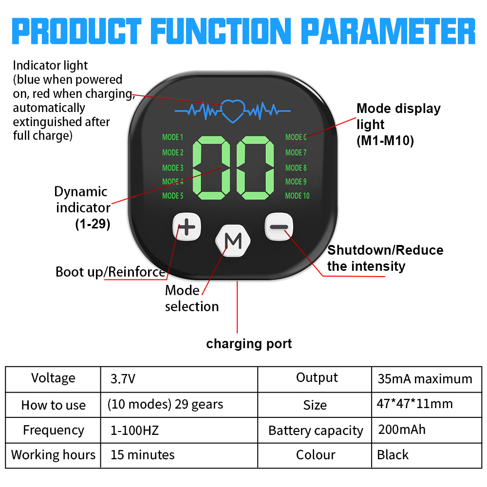 EMS Muscle Stimulator Abdomina - Sports Equipment Online recensie en prijs