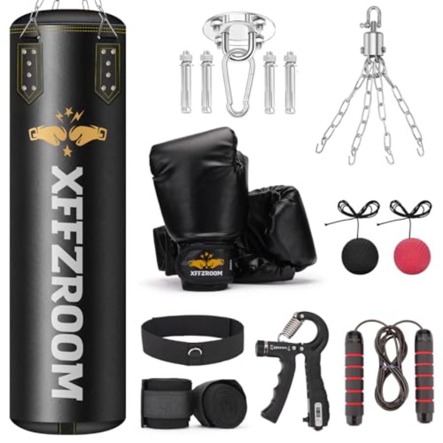 Punching Bag for Adults 4ft PU - Boxing Glove Set recensie en prijs