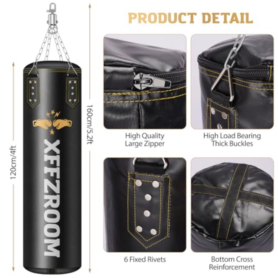 Punching Bag for Adults 4ft PU - Boxing Glove Set recensie en prijs