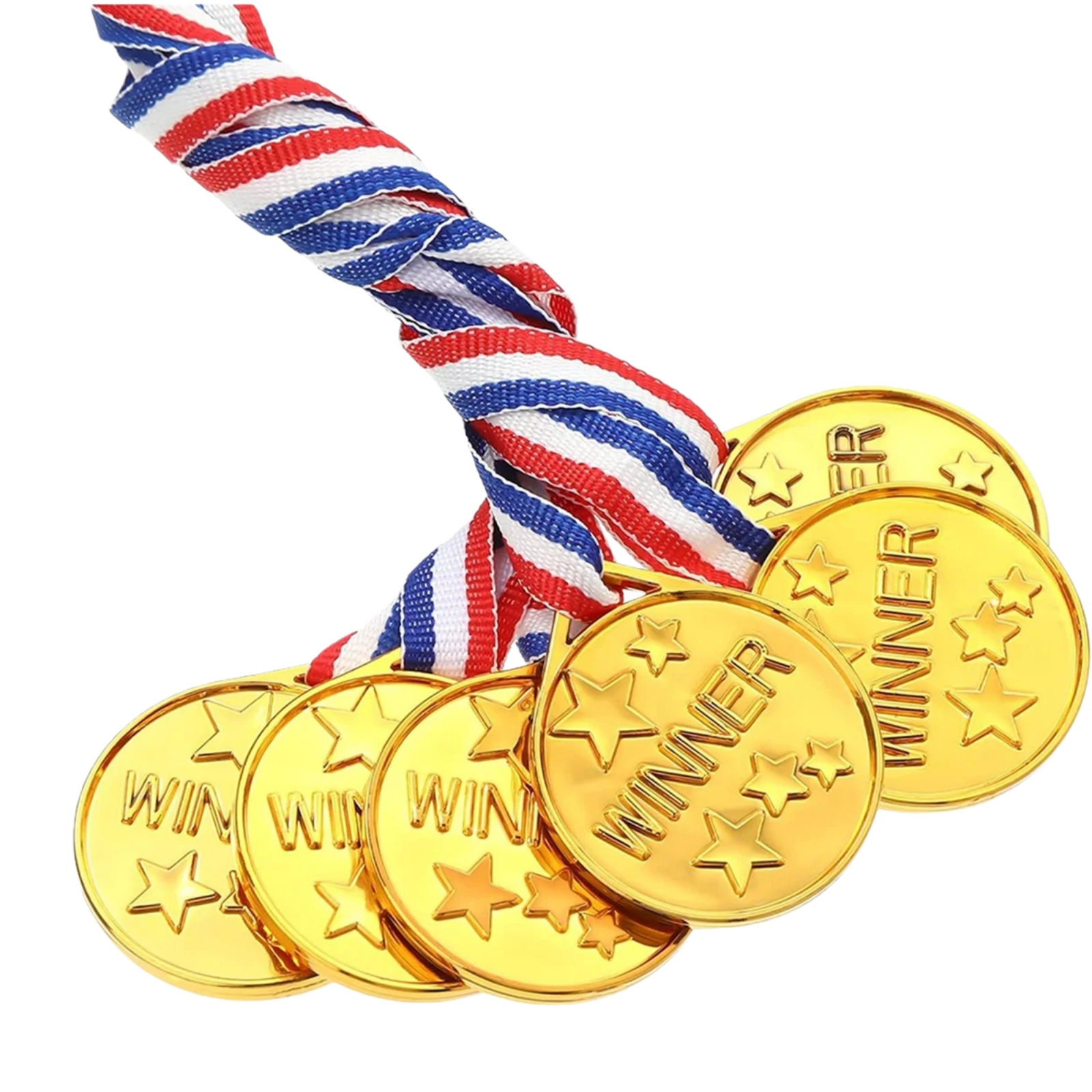 30Pcs Plastic Gold Winners Med - Sports Equipment For Kindergarten recensie en prijs